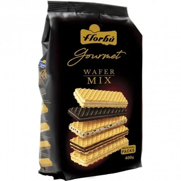 Surtido Wafer mix FLORBU, bolsa 400 g - 0.33 kg - Imagen del producto en Findit