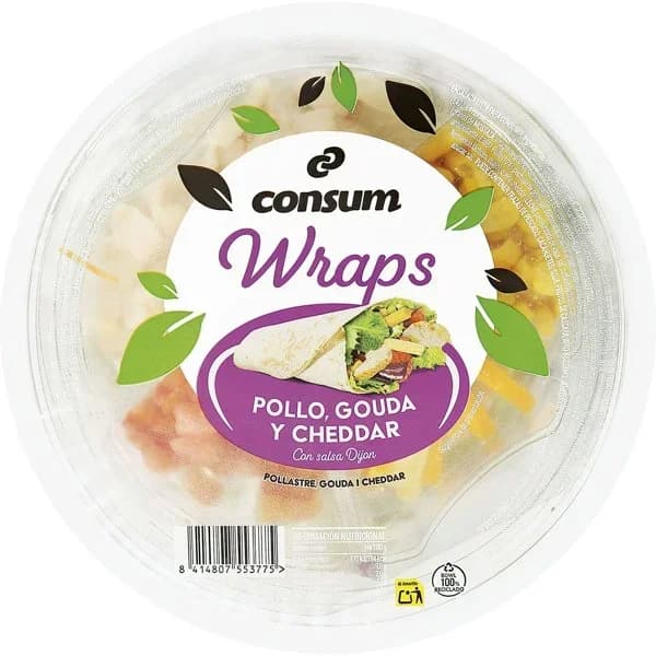 Ensalada Wraps Completa - 0.28 kg - Imagen del producto en Findit