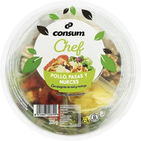 Ensalada Del Chef Completa - 0.21 kg - Imagen del producto en Findit