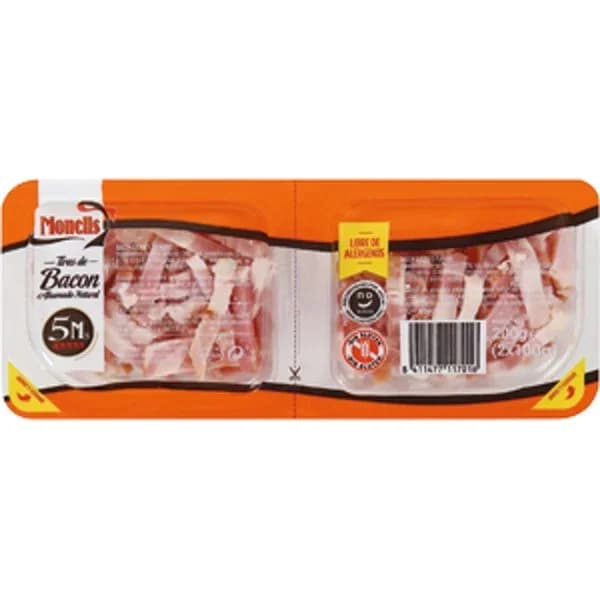Cintas de Bacón Pack de 2 Unidades - 0.2 kg - Imagen del producto en Findit