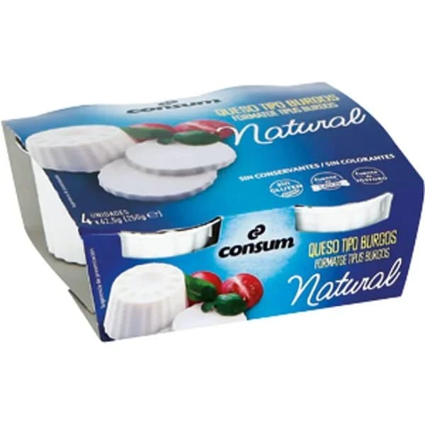 Queso Fresco Pack de 4 Unidades - 0.25 kg - Imagen del producto en Findit