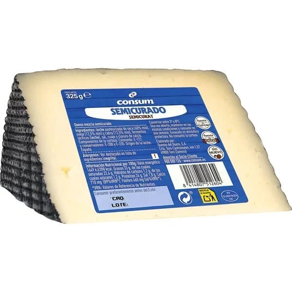 Queso Mezcla Semicurado Cuña - 1 ud - Imagen del producto en Findit