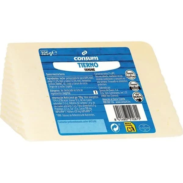 Queso Mezcla Tierno Cuña - 1 ud - Imagen del producto en Findit