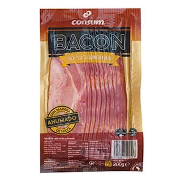 Bacón en Lonchas - 0.2 kg - Imagen del producto en Findit
