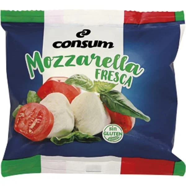 Queso Mozzarella Fresca - 0.12 kg - Imagen del producto en Findit
