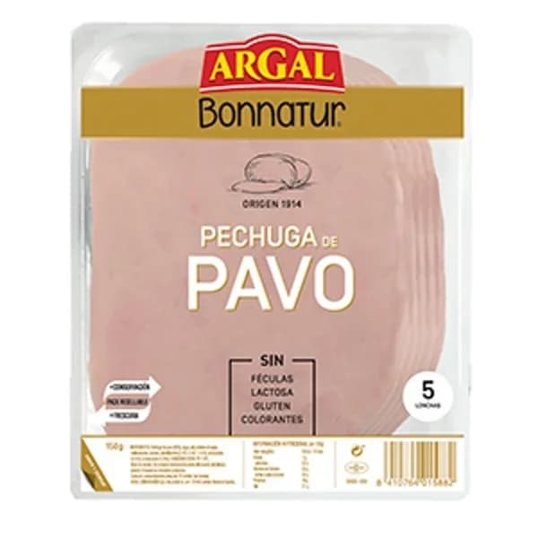 Pechuga de Pavo Bonnatur - 0.13 kg - Imagen del producto en Findit