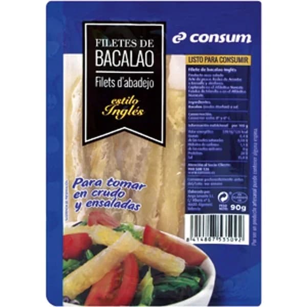 Palitos de Bacalao Estilo Inglés - 1 ud - Imagen del producto en Findit