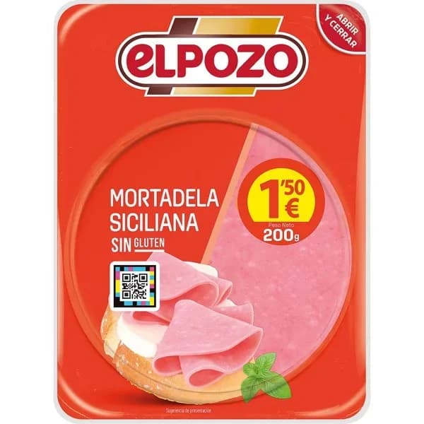 Mortadela Siciliana Loncha 270G - 0.2 kg - Imagen del producto en Findit