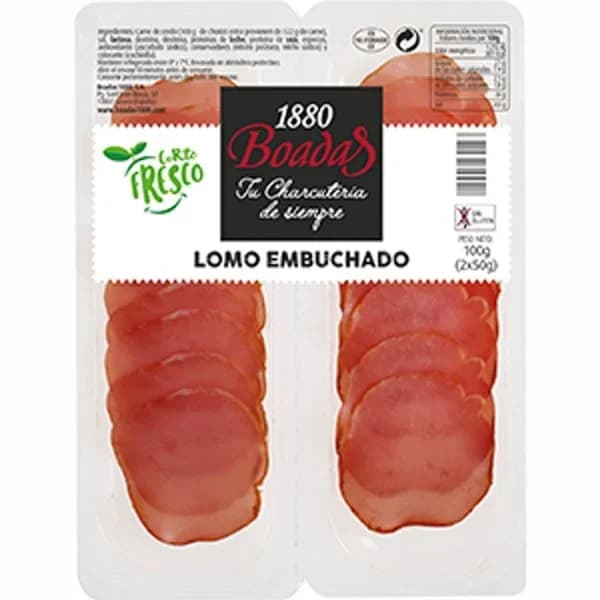 Lomo Embuchado 2 Unidades - 0.1 kg - Imagen del producto en Findit