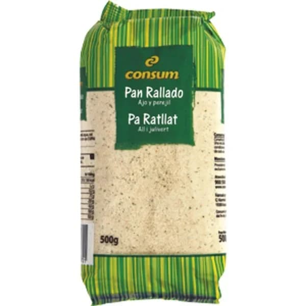 Pan Rallado Ajo-Perejil - 0.5 kg - Imagen del producto en Findit