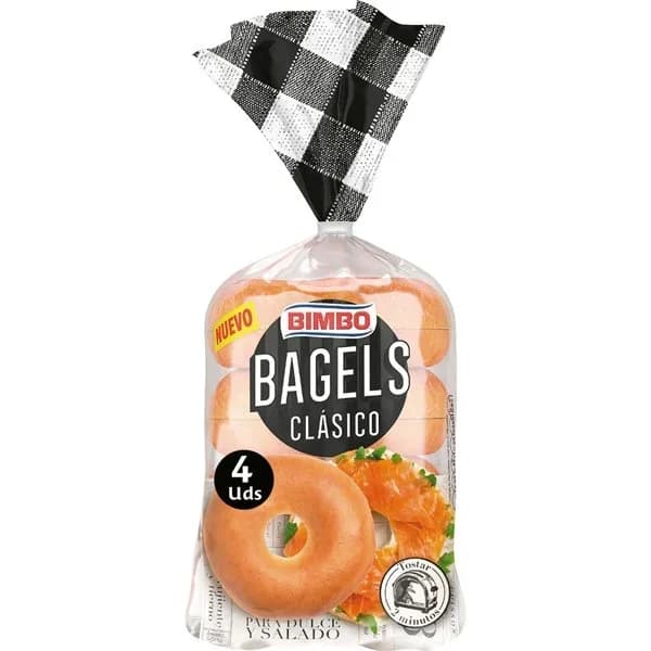 Bagel Clásico 4UD - 0.3 kg - Imagen del producto en Findit