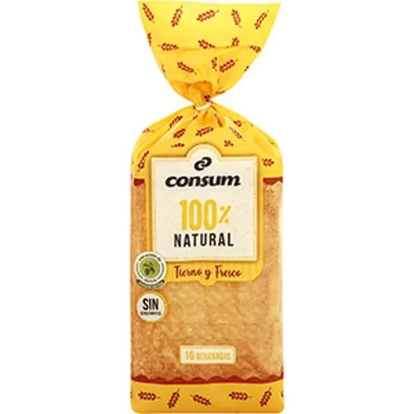 Pan Molde 100% Natural Tierno y Fresco - 0.46 kg - Imagen del producto en Findit