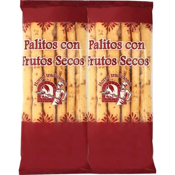 Palitos Frutos Secos 2 x 65 gr. - 0.13 kg - Imagen del producto en Findit
