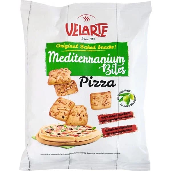 Snack Mediterráneo Pizza 80G - 0.08 kg - Imagen del producto en Findit
