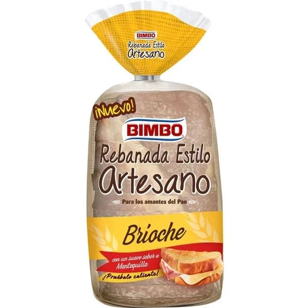 Pan Brioche Artesano 500G - 0.5 kg - Imagen del producto en Findit