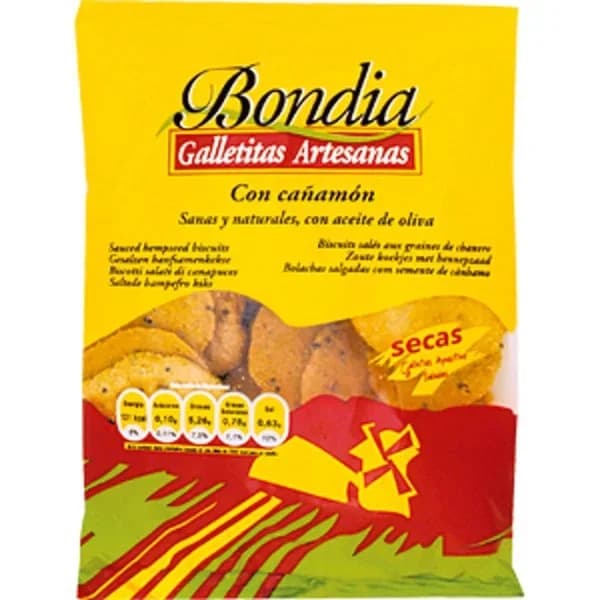Galletas Artesanas con Cañamon - 0.12 kg - Imagen del producto en Findit