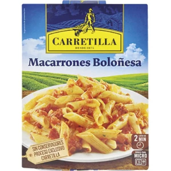 Macarrones Boloñesa 325G - 0.33 kg - Imagen del producto en Findit