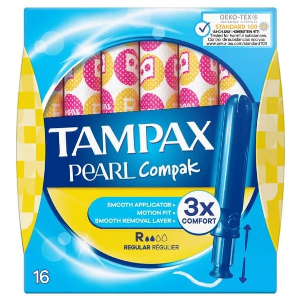 Tampón Regular Compak Pearl - 10.85 ud - Imagen del producto en Findit