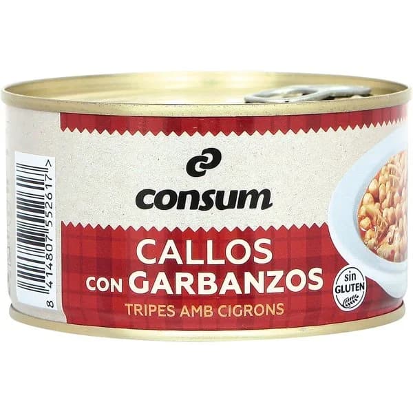 Callos con Garbanzos Bote - 0.38 kg - Imagen del producto en Findit