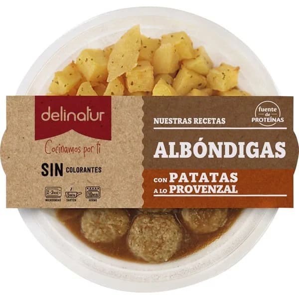 Albóndigas con Patatas a lo Provenzal - 0.3 kg - Imagen del producto en Findit