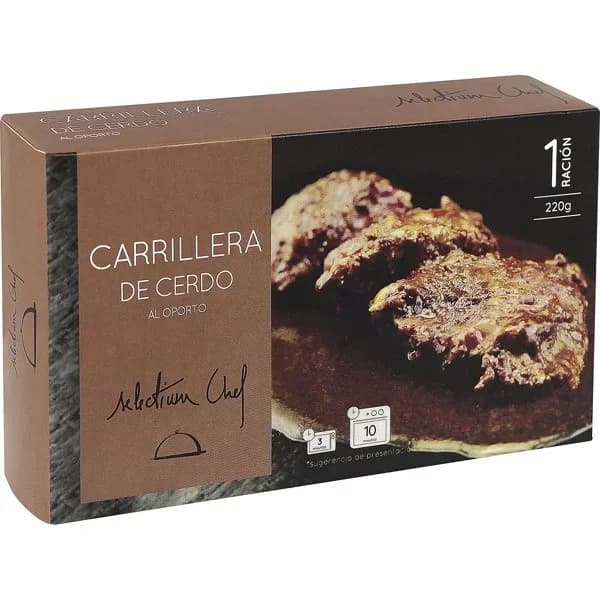 Carrillera de Cerdo al Oporto - 0.22 kg - Imagen del producto en Findit