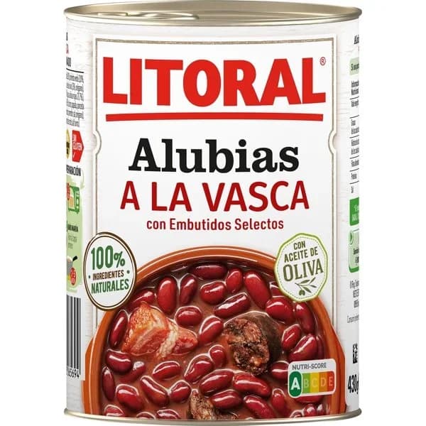 Alubias a la Vasca - 0.43 kg - Imagen del producto en Findit