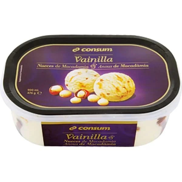 Tarrina de Vainilla y Nueces Pecan 900 Ml. - 0.9 l - Imagen del producto en Findit
