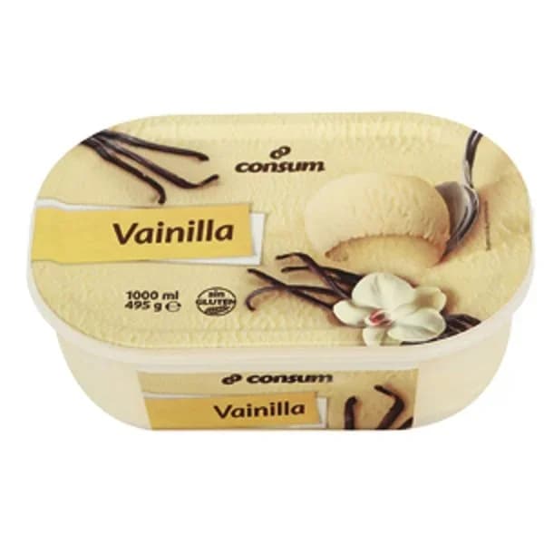 Tarrina de Vainilla 1 Litro - 1 l - Imagen del producto en Findit