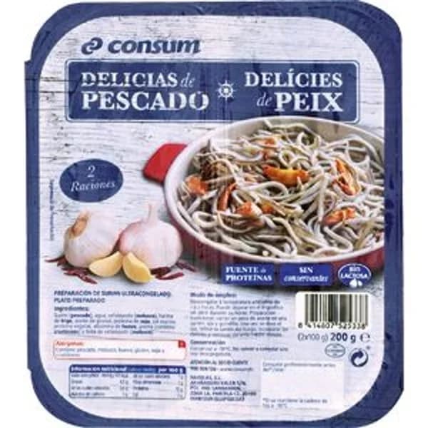 Delicias Aguinaga congelado MSC Pack de 2 Unidades - 1 ud - Imagen del producto en Findit