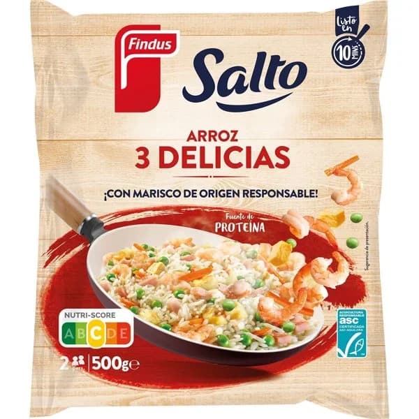 Arroz Tres Delicias Salto Congelado - 0.5 kg - Imagen del producto en Findit