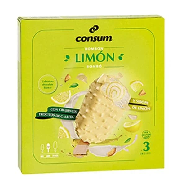 Bombón Blanco con Limón - 0.19 ud - Imagen del producto en Findit