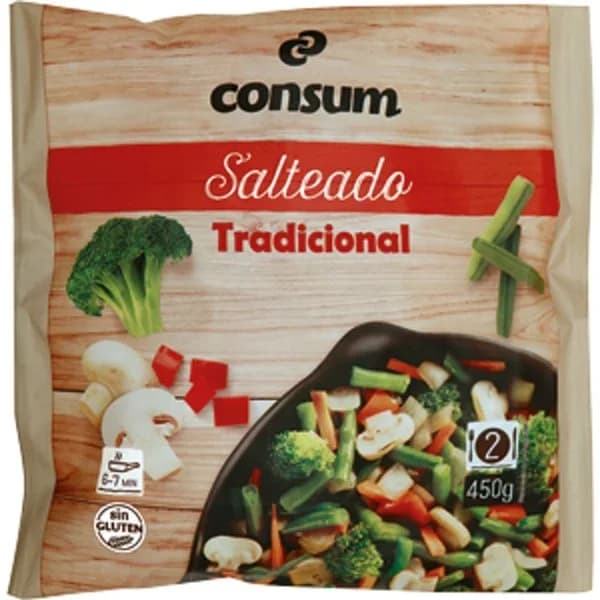 Salteado Tradicional congelado - 0.4 l - Imagen del producto en Findit