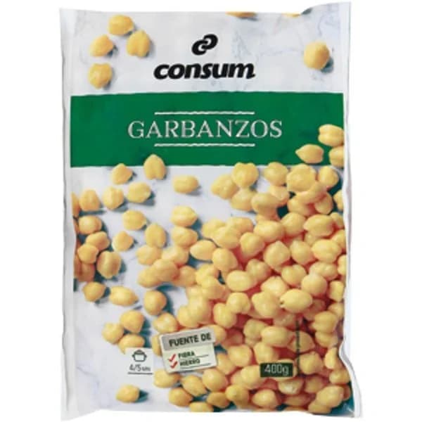 Garbanzos congelados - 0.4 kg - Imagen del producto en Findit