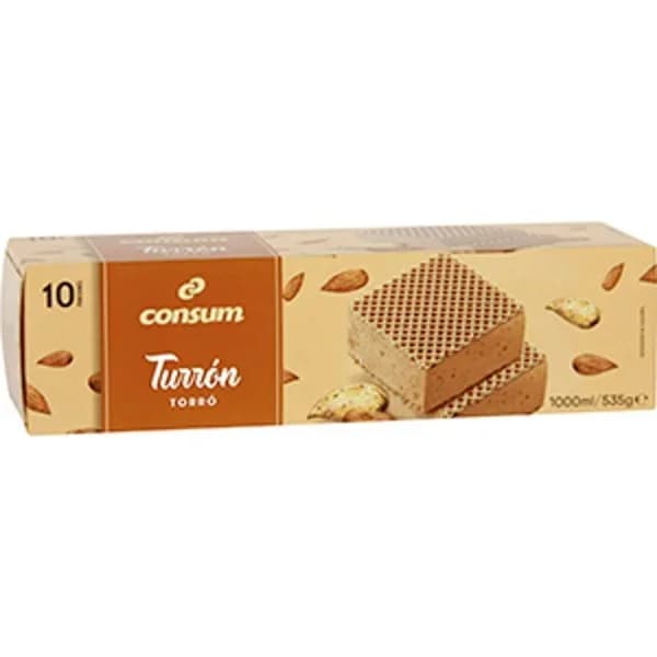 Bloque de Turrón 1 Litro - 0.54 kg - Imagen del producto en Findit