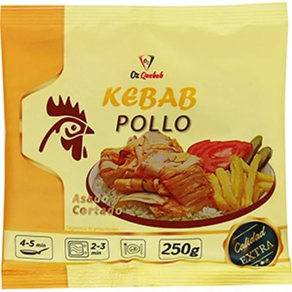 Carne para Kebab Pollo 250G - 0.25 kg - Imagen del producto en Findit