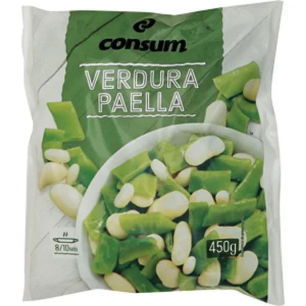Verdura para Paella congelada - 0.45 kg - Imagen del producto en Findit