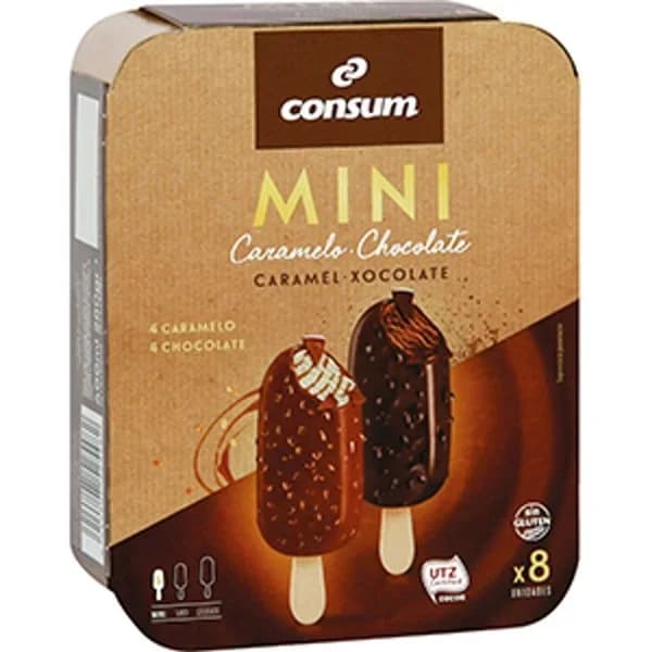 Mini Bombones de 3 Chocolates-Caramelo - 0.28 kg - Imagen del producto en Findit