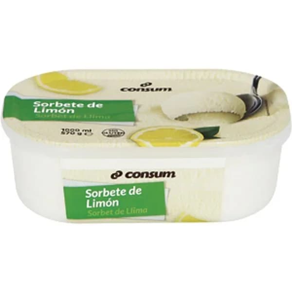 Tarrina Sorbete de Limón 1 Litro - 1 l - Imagen del producto en Findit
