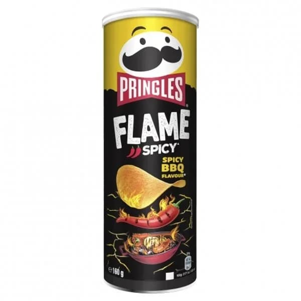 Aperitivo de patata Spicy BBQ Flame Pringles 160 g. - 0.16 kg - Imagen del producto en Findit