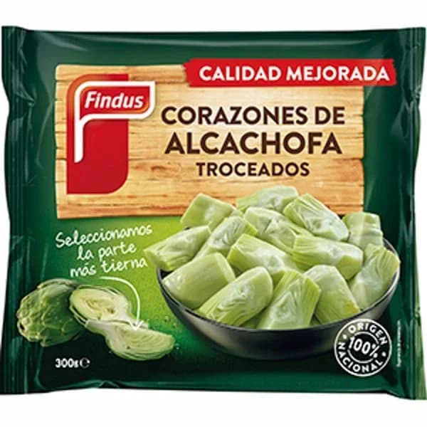Corazones de alcachofa 300 g - 0.3 kg - Imagen del producto en Findit