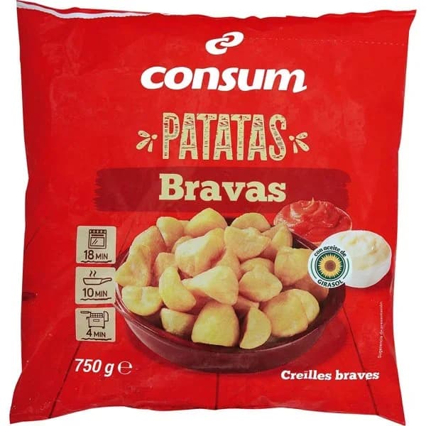 Patatas Bravas - 0.75 kg - Imagen del producto en Findit
