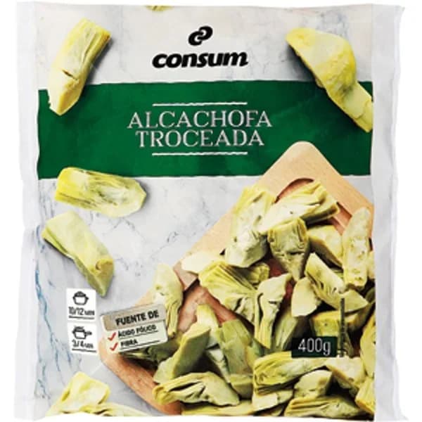 Alcachofa Troceada congelada - 0.4 kg - Imagen del producto en Findit