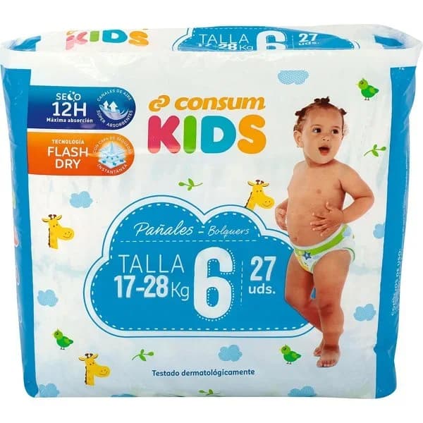 Pañal Talla 6 - 26.55 ud - Imagen del producto en Findit