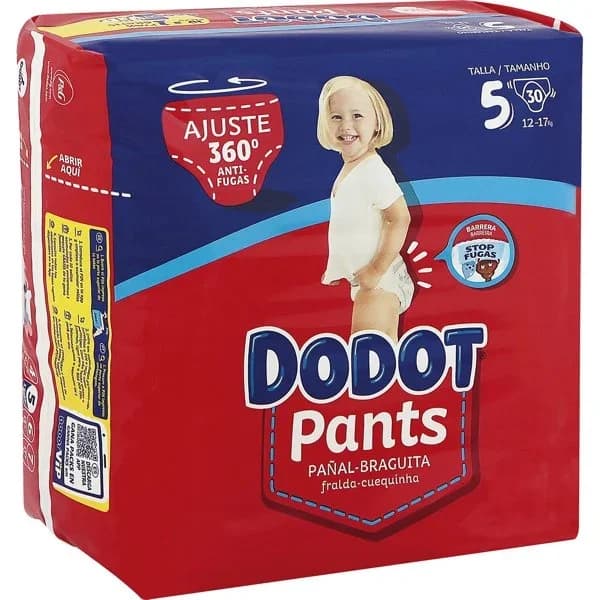 Pañal Pants  Talla 5 (12-17Kg) - 1 ud - Imagen del producto en Findit