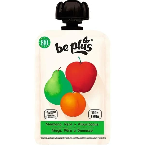 Pouche Bío Pera Manzana Albaricoque - 0.1 kg - Imagen del producto en Findit
