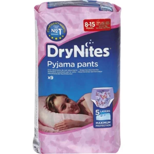 Pañal DryNites 8 a 13 Años Niña - 1 ud - Imagen del producto en Findit
