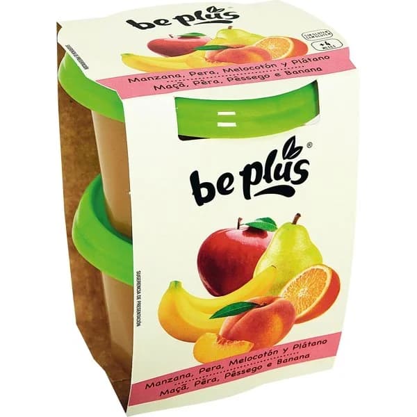 Tarrito Manzana, Pera, Melocotón y Plátano - 0.4 kg - Imagen del producto en Findit