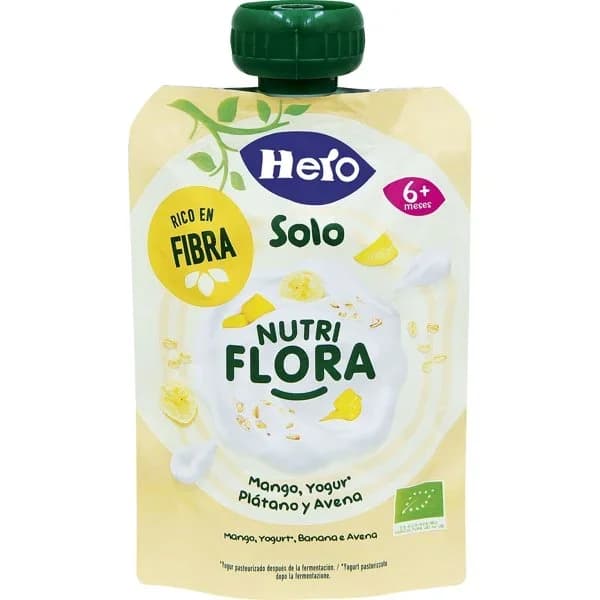 Pouche Mango Yogur y Plátano Solo Eco - 0.1 kg - Imagen del producto en Findit
