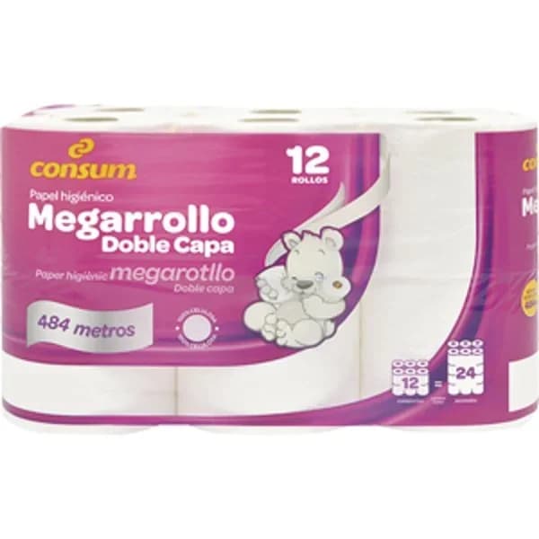 Higiénico Doble Capa Compacto - 11.84 ud - Imagen del producto en Findit