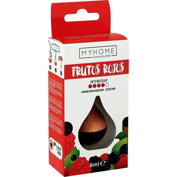 Ambientador Coche Frutos Rojos - 1 ud - Imagen del producto en Findit